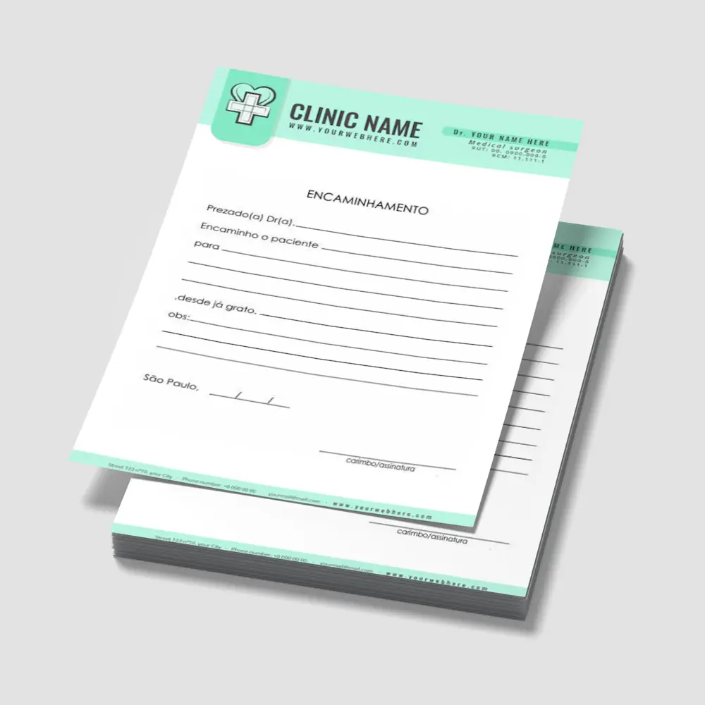 Bloco Encaminhamento de Paciente
