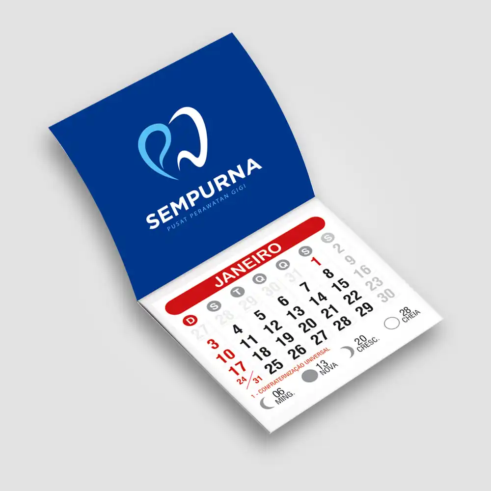 Ímã Calendário