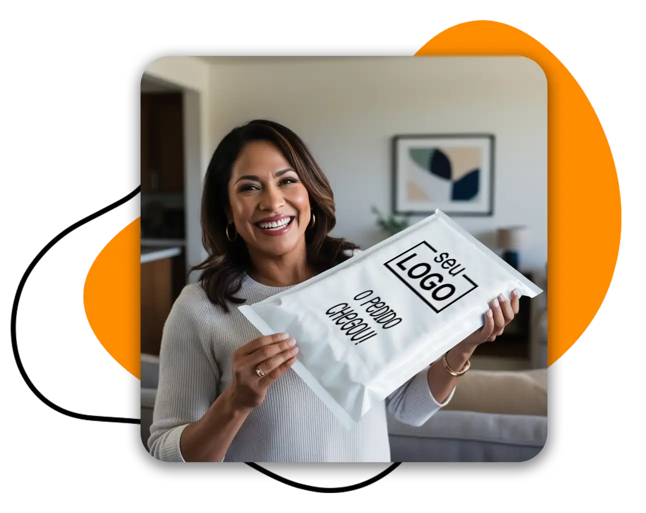 envelope de segurança personalizado