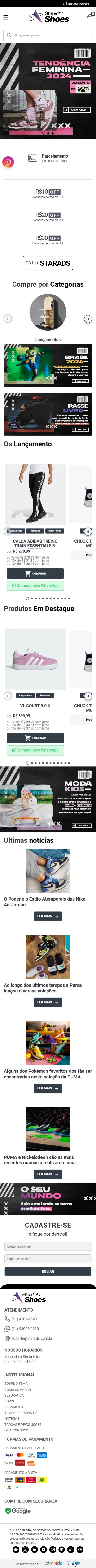 Modelo de loja virtual