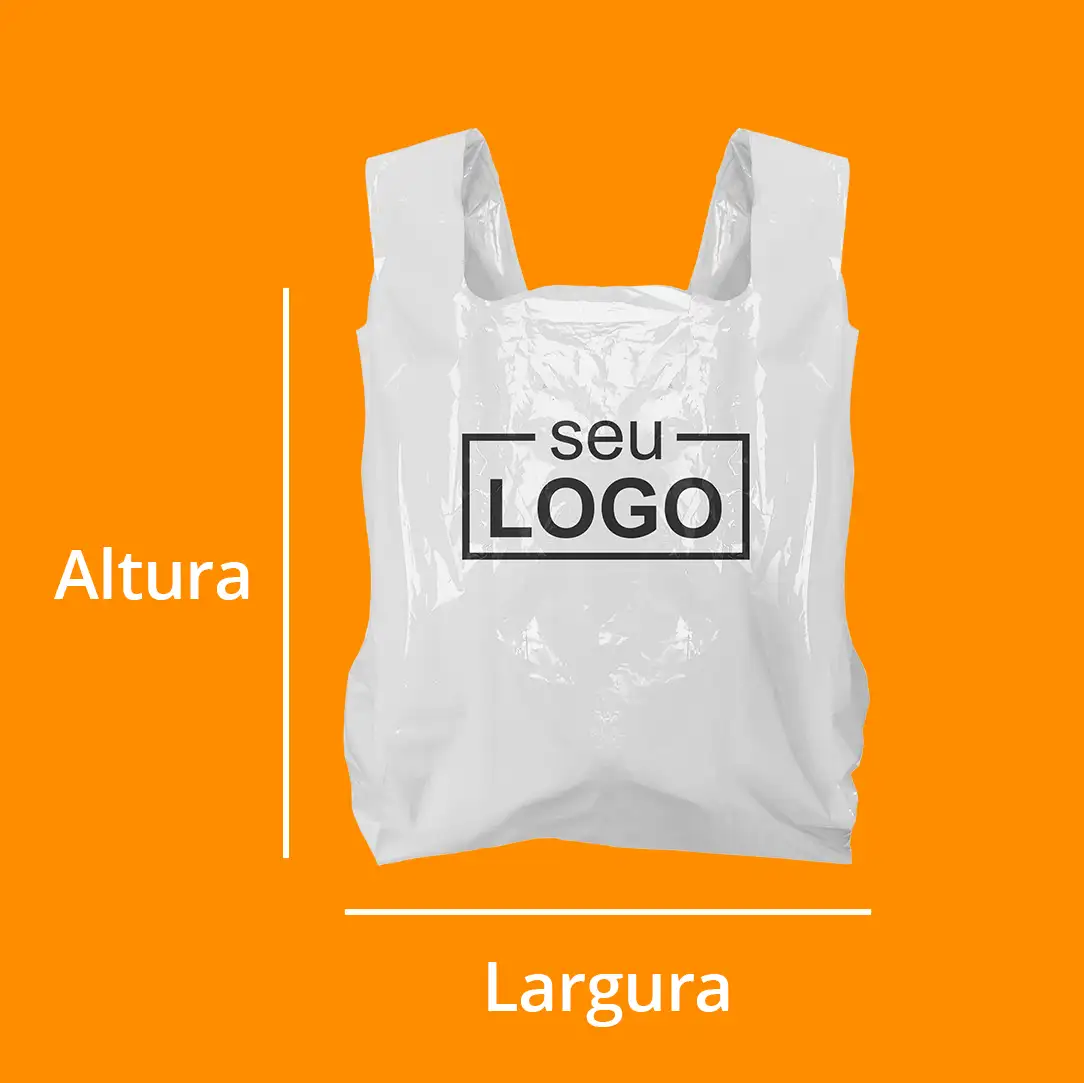 Sacola Alça Camiseta